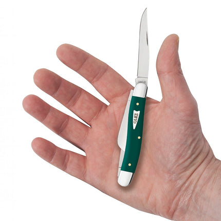 Case CA64535 - Smooth Spruce Green Synthetic Medium Stockman