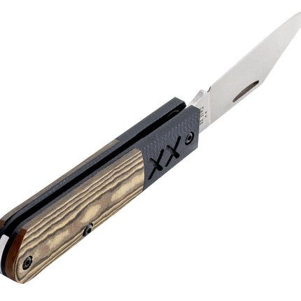 Case CA65033 - Crossroads™ Smooth Luna Richlite® w/Black G-10 XR Barlow