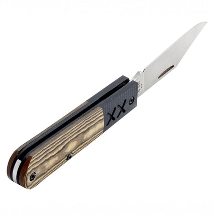 Case CA53161 - Crossroads™ Smooth Luna Richlite® w/Black G-10 XR Barlow