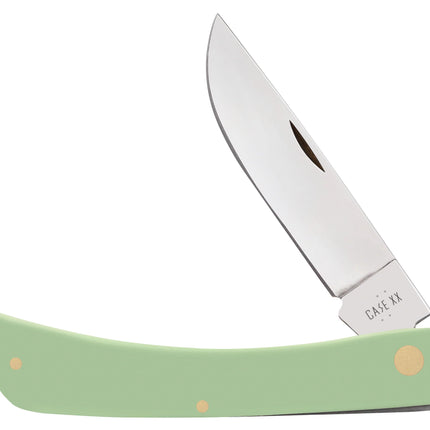Case XX Mint Green Smooth Synthetic Sod Buster Folding Knife CA63837 by Case®