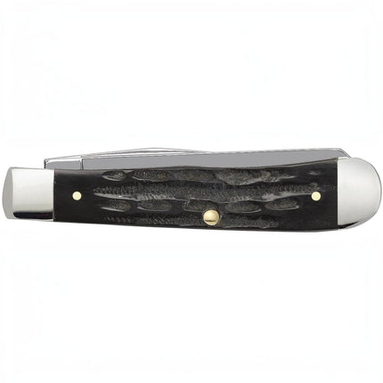 Case® Jigged Buffalo Horn Trapper – Tru-Sharp Stainless | CA65010