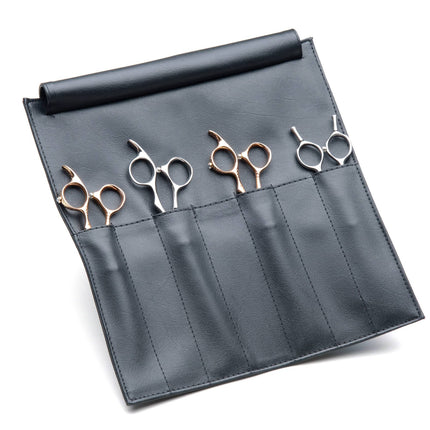 Black 4-shear grooming case