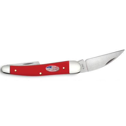 Case® Smooth Red Synthetic American Workman CS Seahorse Whittler