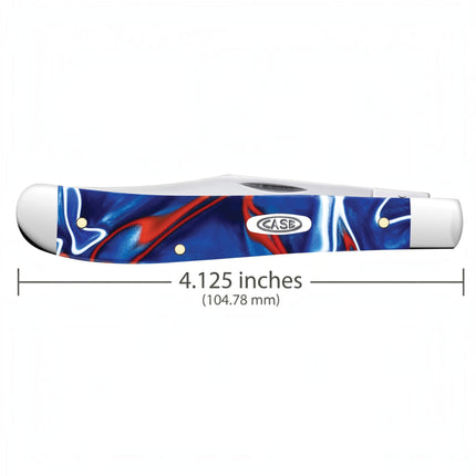 Case Smooth Patriotic Kirinite Slimline Trapper Pocket Knife