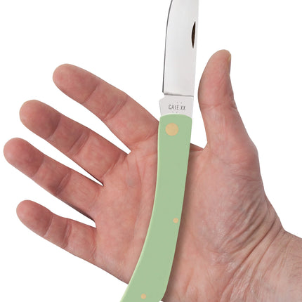 Case XX Mint Green Smooth Synthetic Sod Buster Folding Knife CA63837 by Case®