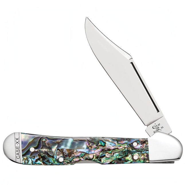Case Abalone Mini CopperLock Pocket Knife
