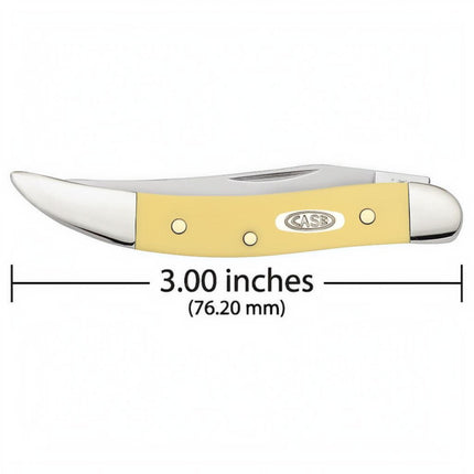 Case® | Yellow Synthetic Smooth Small Texas Toothpick
