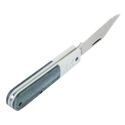 Case® Crossroads™ XR Barlow Pocket Knife — Blue Denim Canvas Laminate & White G-10 (2026 Limited Edition)