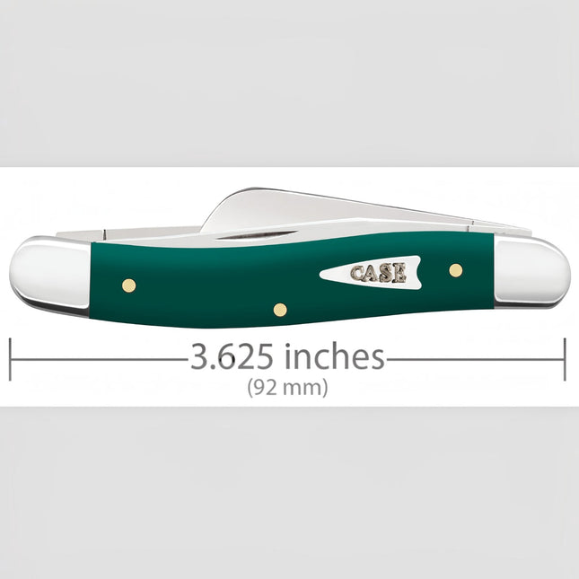 Case CA64535 - Smooth Spruce Green Synthetic Medium Stockman