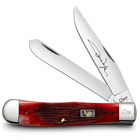 Case® | John Wayne Gift Set Barnboard Jig Dark Red Bone Trapper Knife