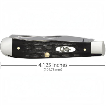 Case® Jigged Buffalo Horn Trapper – Tru-Sharp Stainless | CA65010