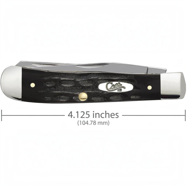 Case® Jigged Buffalo Horn Trapper – Tru-Sharp Stainless | CA65010
