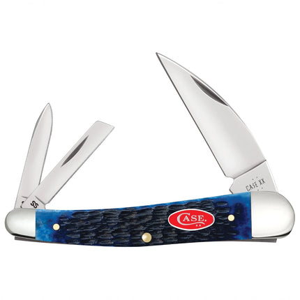 Case® | Smooth Blue Sycamore Wood Seahorse Whittler by caseknives