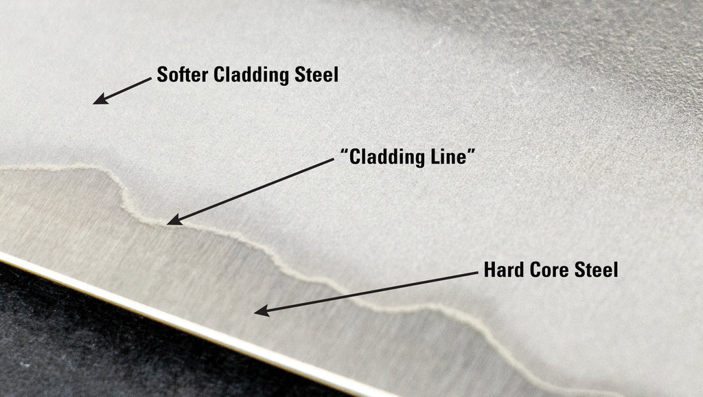 8.5 “ Custom Reverse Tanto San Mai