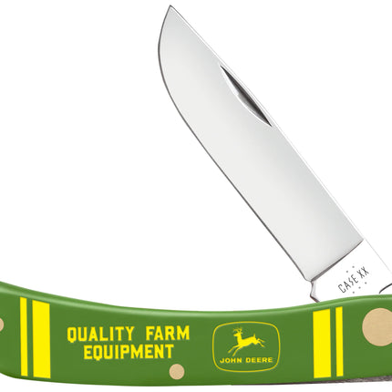 Case® John Deere Sod Buster® Jr Pocket Knife – Tru-Sharp Steel, White Synthetic Handle – CA15800 (Copy) by Case®