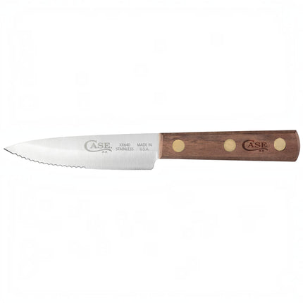 Case Household Cutlery 8-Inch Steak Knife Set with Solid Walnut Handle