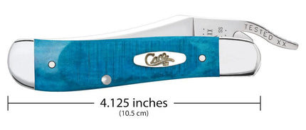 Case CA25589 - Sawcut Jig Caribbean Blue Bone RussLock®