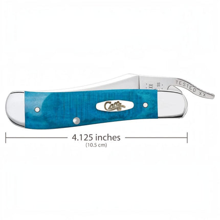 Case CA25589 - Sawcut Jig Caribbean Blue Bone RussLock®