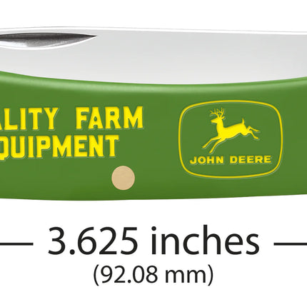 Case® John Deere Sod Buster® Jr Pocket Knife – Tru-Sharp Steel, White Synthetic Handle – CA15800 (Copy) by Case®