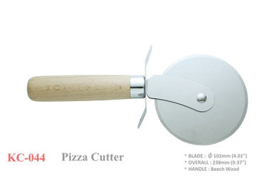KC-044 420J2 Stainless Steel 102mm Pizza Cutter Knife - Kanetsune USA