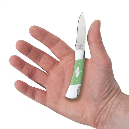 Case Smooth Mint Green Synthetic Lockback Pocket Knife by Case®