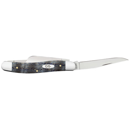 Case® | Smooth Blue Curly Oak Medium Stockman by caseknives