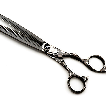 Dirty Dog black D-40 double-tooth thinner, open grooming