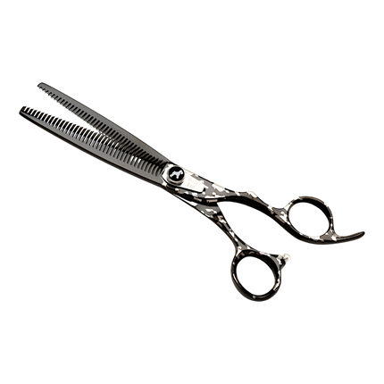 Dirty Dog Black 40 DOUBLE Teeth Thinner by Scissormall