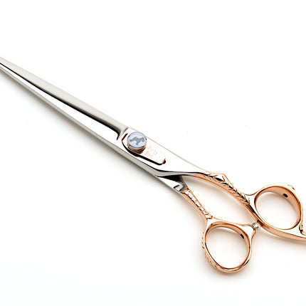 Dirty Dog rose gold 7.5-inch straight grooming shear