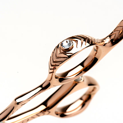 Dirty Dog rose gold dog grooming handle