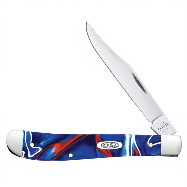 Case® | Smooth Patriotic Kirinite® Slimline Trapper by caseknives