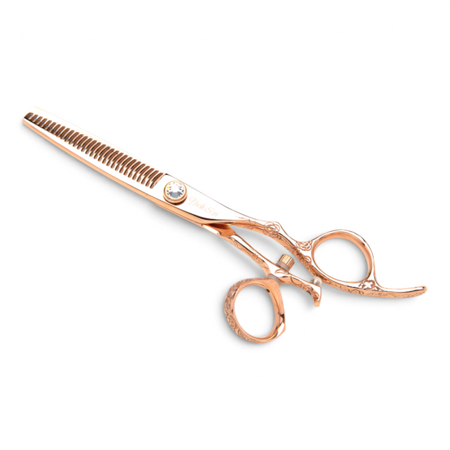 Dynasty Blush Swivel 30 Teeth Thinner by Scissormall