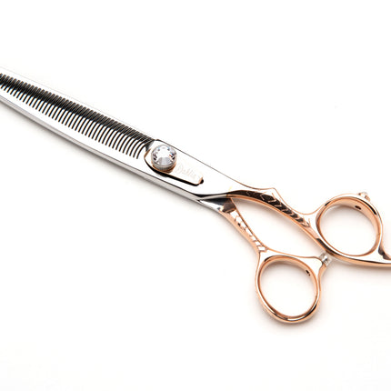 Dynasty Dahlia 48 double-tooth thinner, closed