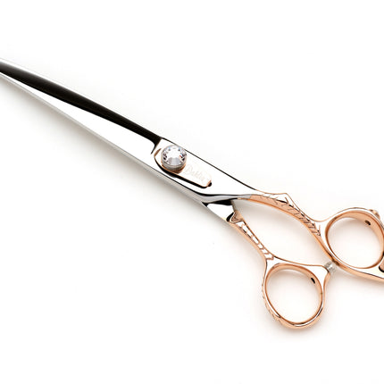 Dynasty Dahlia rose gold stylist 7.5-inch curve shear