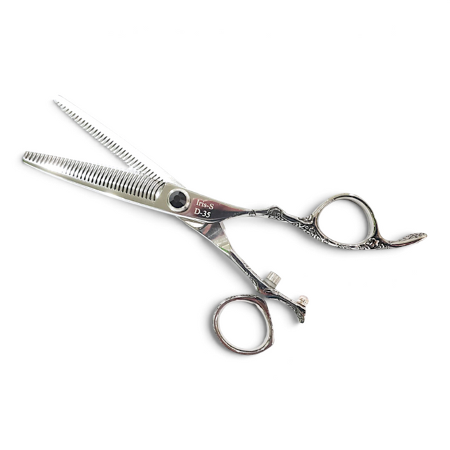 Dynasty Iris Swivel D-35 Double Teeth Thinner by Scissormall