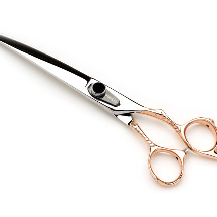 Dynasty Renegade Gold barber 7.5-inch curve shear
