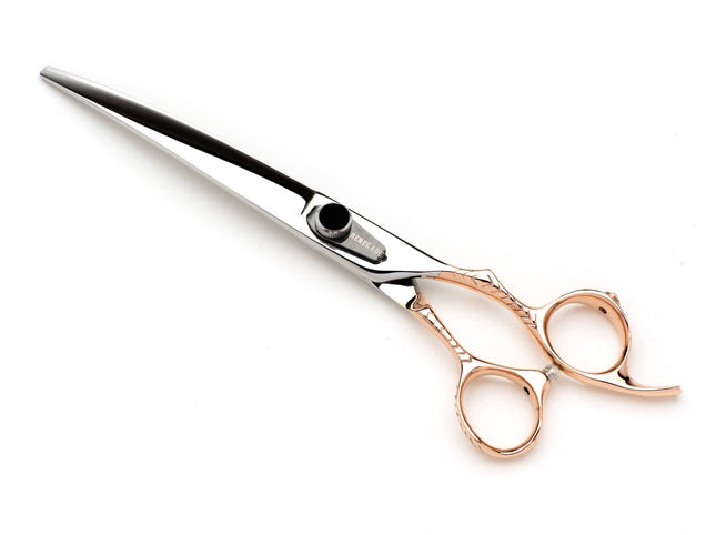 Dynasty Renegade Gold barber 7.5-inch curve shear