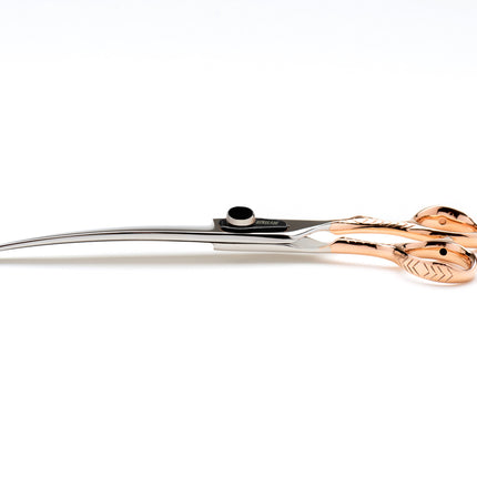 Dynasty Renegade Gold barber curve shear, side
