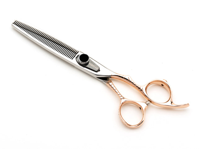 Dynasty Renegade rose gold 48-tooth thinner barber shear