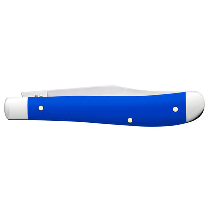 Case® | Royal Blue Synthetic Smooth Slimline Trapper by caseknives