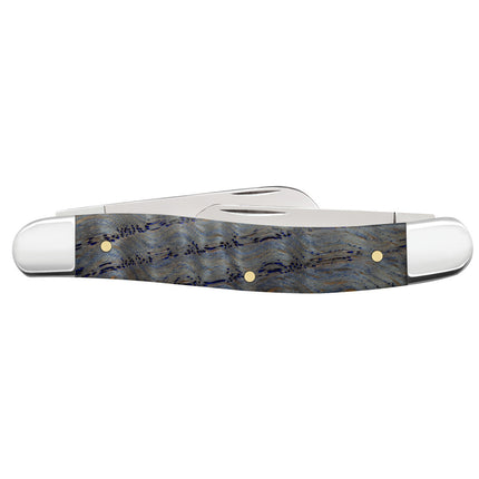Case® | Smooth Blue Curly Oak Medium Stockman by caseknives