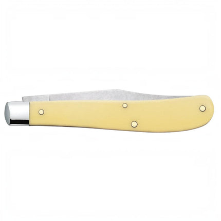 Case® Yellow Synthetic Slimline Trapper Pocket Knife