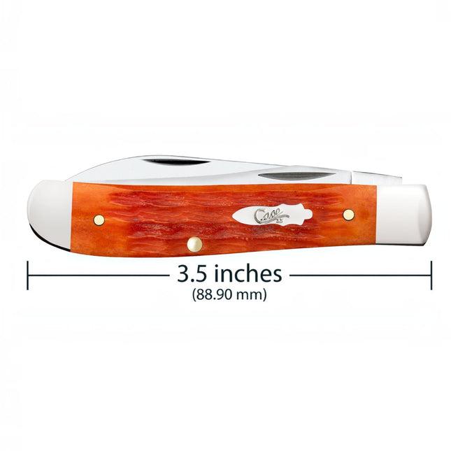 Case® | Crandall Jigged Tequila Sunrise Bone Mini Trapper by caseknives
