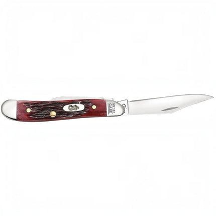 Case® | My First Case Peach Seed Jig Old Red Bone Peanut Knife by caseknives