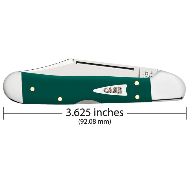 Case XX Spruce Green Smooth Synthetic Mini CopperLock Folding Knife CA64534 by Case®