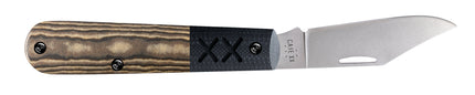 Case CA65033 - Crossroads™ Smooth Luna Richlite® w/Black G-10 XR Barlow