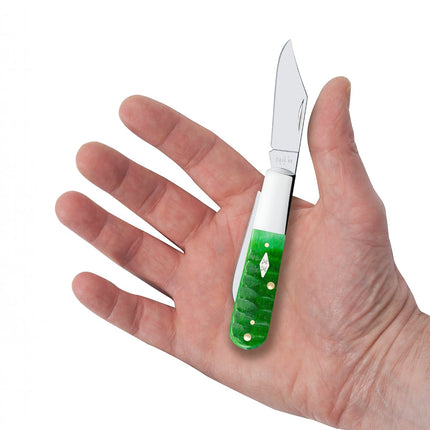 Case® | Gator Jigged Bright Green Bone Barlow by caseknives