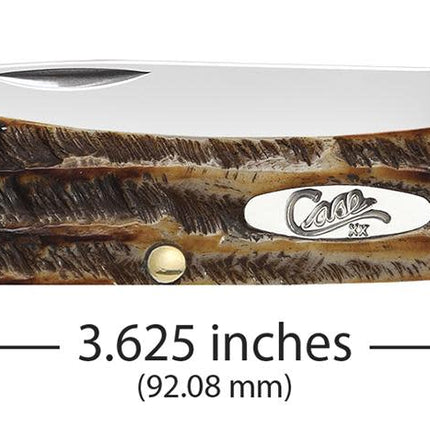 Case® | Amber Bone Sod Buster® Jr by caseknives