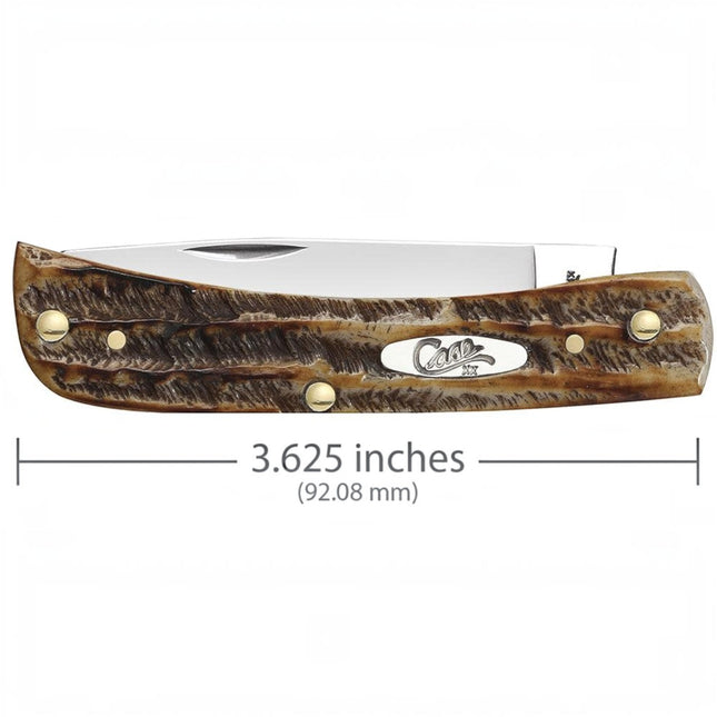 Case® | Amber Bone Sod Buster® Jr by caseknives