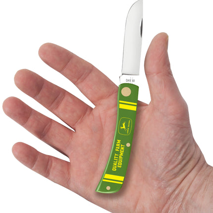 Case® John Deere Sod Buster® Jr Pocket Knife – Tru-Sharp Steel, White Synthetic Handle – CA15800 (Copy) by Case®